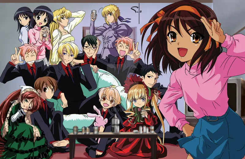 Menikmati Anime Bersama Teman-teman Menonton Anime Bersama Teman