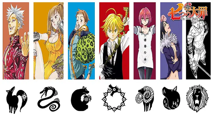 Adegan pertarungan epik dari Nanatsu no Taizai Gambar adegan aksi Nanatsu no Taizai