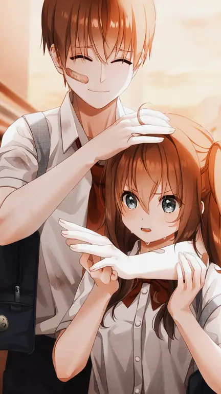 Pasangan Anime Romantis Musim Semi 2018 Gambar pasangan anime romantis