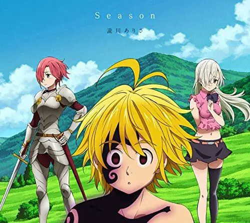 Poster Resmi Nanatsu no Taizai Season 2 Karya seni utama Nanatsu no Taizai season 2