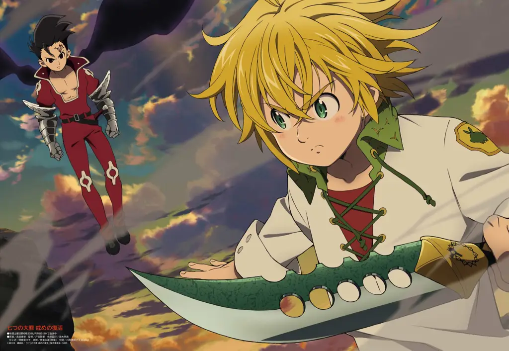 Ketahui Jadwal Tayang Anime Nanatsu no Taizai Season 2 di Indonesia