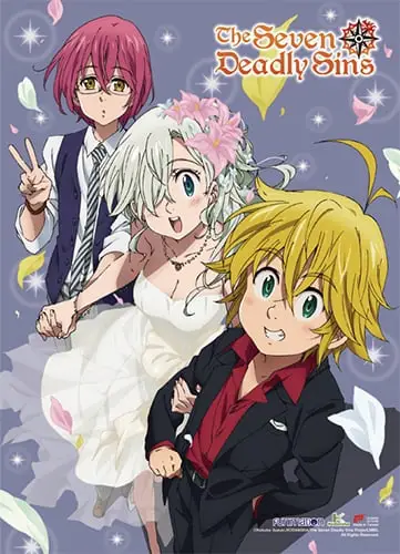 Adegan ikonik Meliodas dan Elizabeth Gambar Meliodas dan Elizabeth dari Nanatsu no Taizai