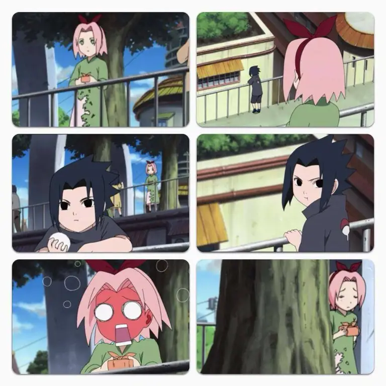 Gambar Naruto dan Sasuke sedang bertarung