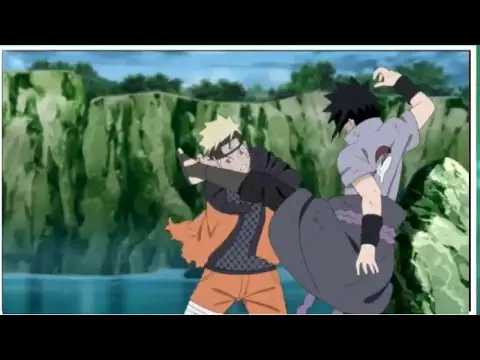 Adegan Pertarungan Epik Naruto dan Sasuke Adegan Pertarungan Naruto dan Sasuke