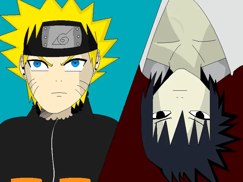 Naruto dan Sasuke Gambar Naruto dan Sasuke