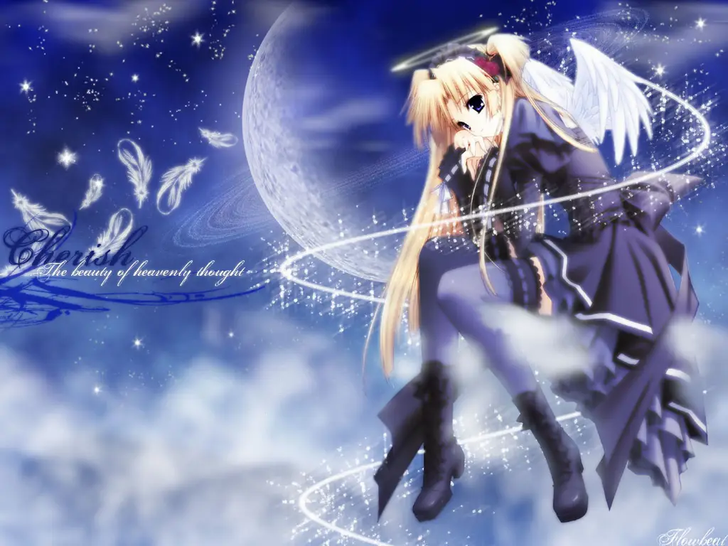 Menikmati Anime Gambar seseorang menonton anime