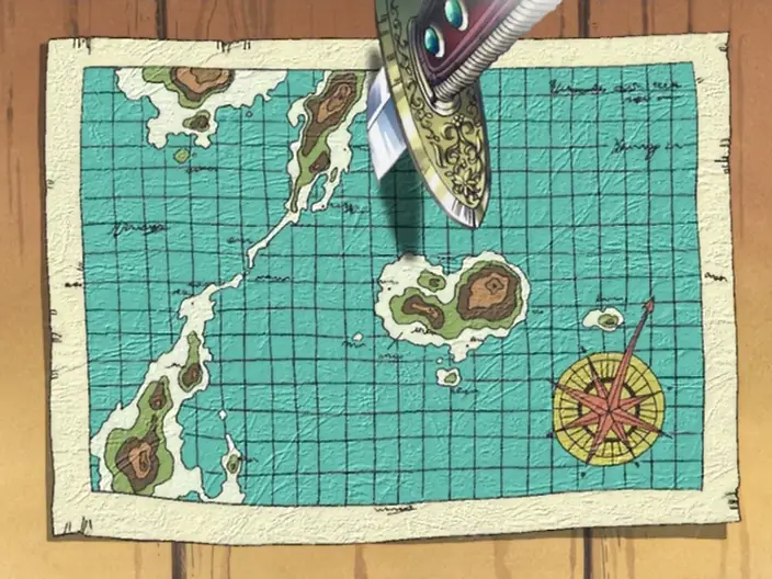 Misteri Peta Harta Karun One Piece Peta harta karun One Piece yang misterius