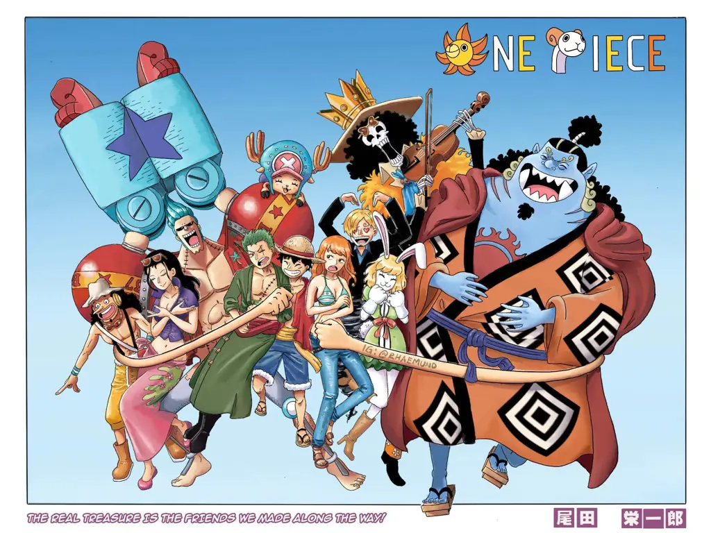 Harta karun One Piece yang legendaris Gambar harta karun One Piece