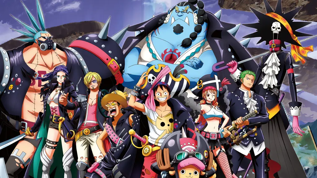 Karakter-karakter favorit dalam One Piece Gambar karakter-karakter One Piece