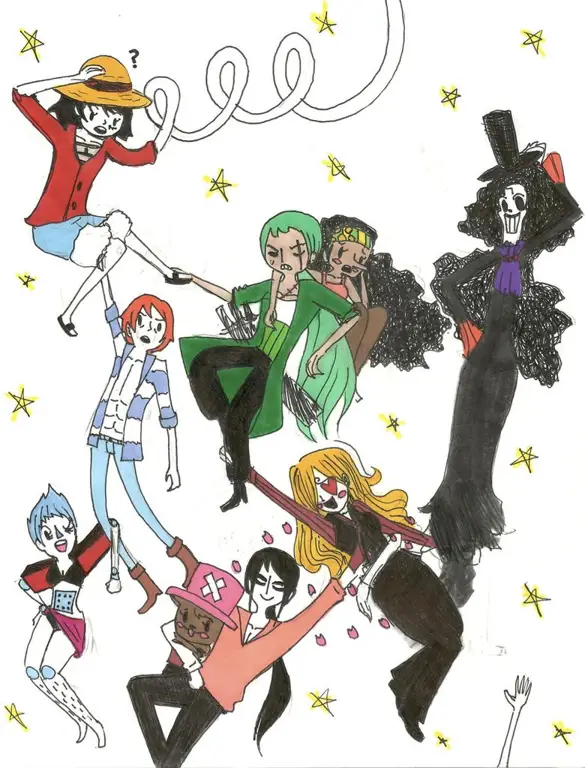 Petualangan seru di dunia One Piece Gambar petualangan One Piece
