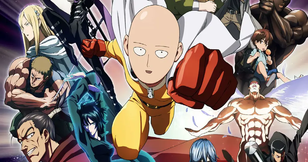 Para pahlawan dan monster One Punch Man Karakter-karakter One Punch Man