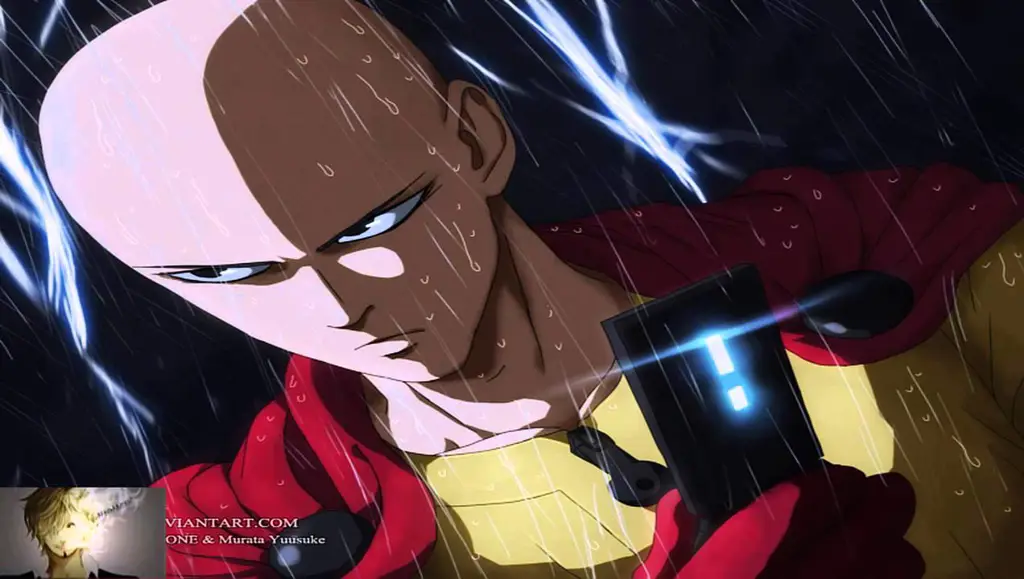 Saitama, sang pahlawan botak Gambar Saitama dari One Punch Man