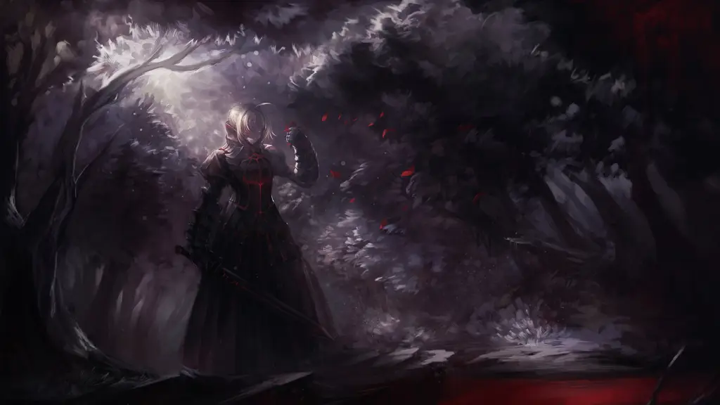 Menikmati Anime Gambar seseorang menonton anime