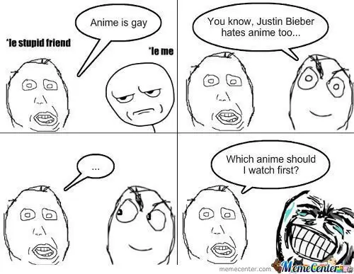 Menikmati Anime Bersama Orang-orang menonton anime bersama-sama
