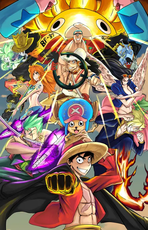 Kru Topi Jerami One Piece Gambar kru Topi Jerami One Piece