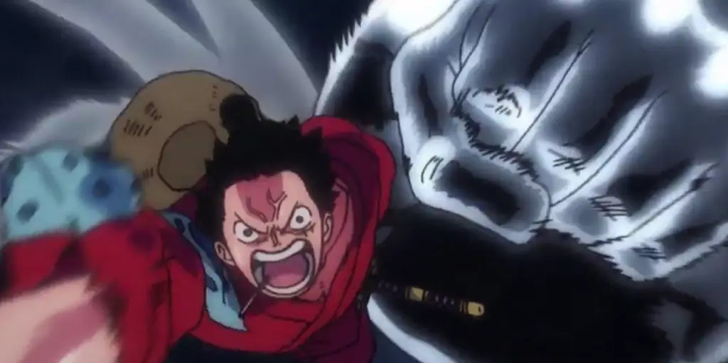 Menampilkan karakter-karakter penting yang terlibat dalam pertarungan di Wano Gambar karakter-karakter penting di arc Wano