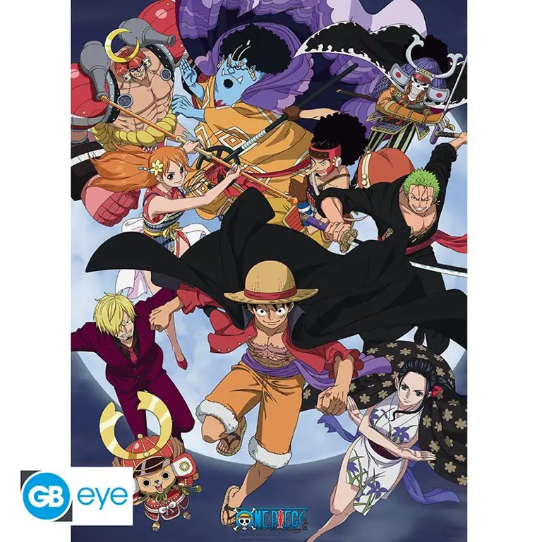 Karakter One Piece di Wano Gambar karakter One Piece di Wano