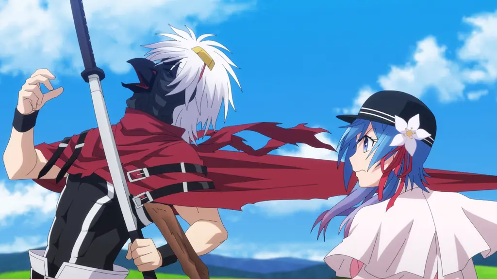 Adegan Aksi Anime Plunderer Gambar adegan aksi dari anime Plunderer