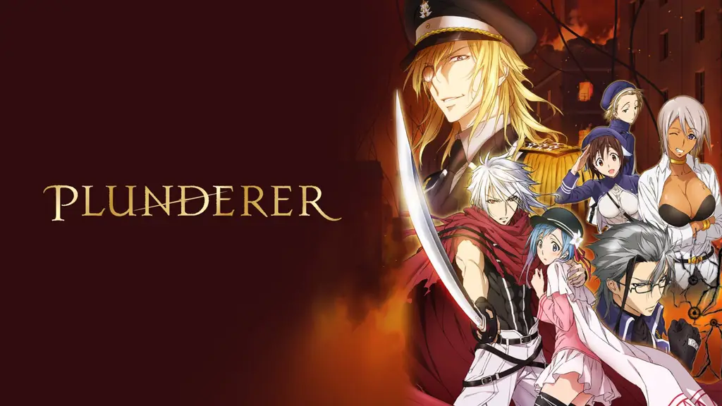Adegan Aksi Menegangkan Plunderer Adegan aksi menegangkan dari anime Plunderer