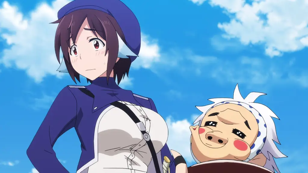 Adegan aksi menegangkan di anime Plunderer Adegan aksi dari anime Plunderer