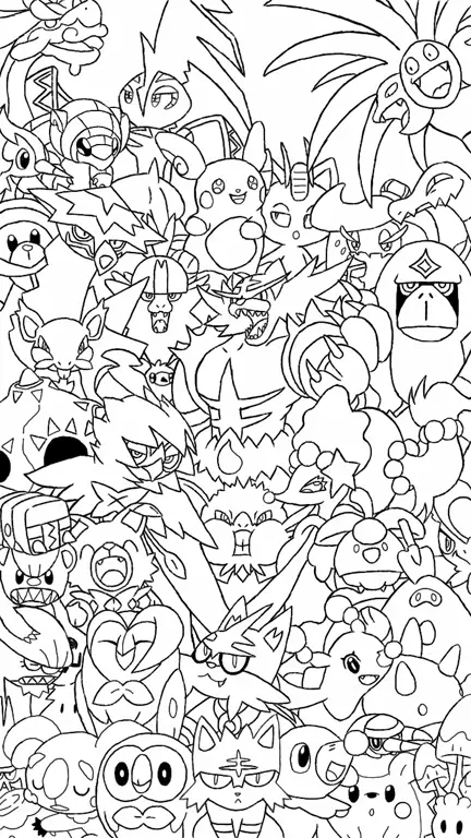 Keindahan alam Alola dan Pokemon-pokemonnya Pokemon-pokemon unik dari wilayah Alola