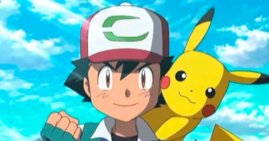 Ash Ketchum di Alola Ash Ketchum dengan pakaian khas region Alola