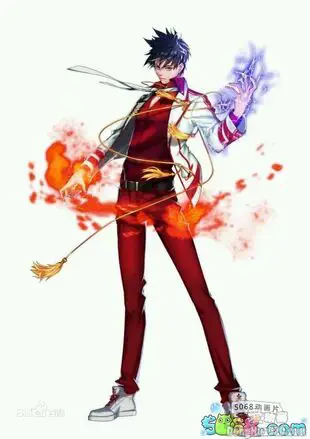 Mo Fan, Sang Penyihir Muda Ilustrasi Mo Fan, karakter utama dalam anime Quan Zhi Fashi.
