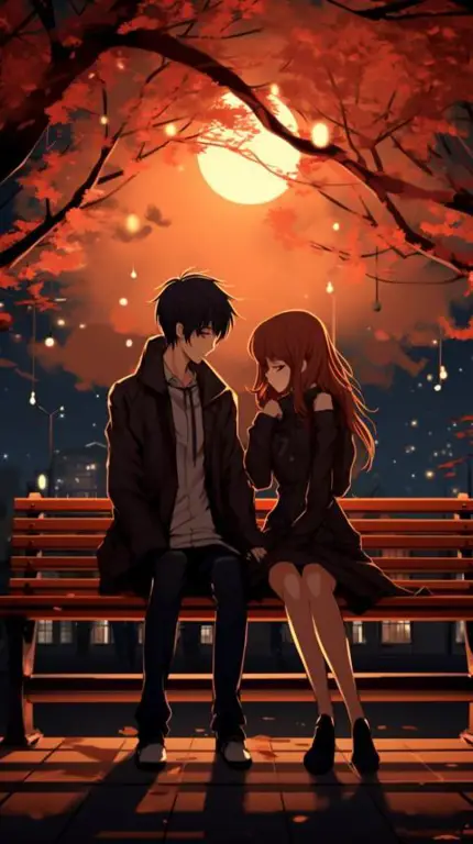 Anime Romance Terbaru 2019 Pasangan anime dalam suasana romantis