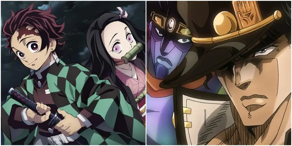 Antusiasme Menonton Anime Baru Penggemar anime yang antusias menonton anime