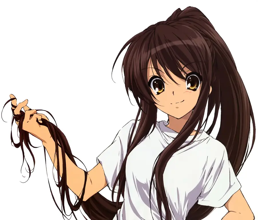 Karakter Anime Favorit Gambar gadis anime yang lucu dan menggemaskan