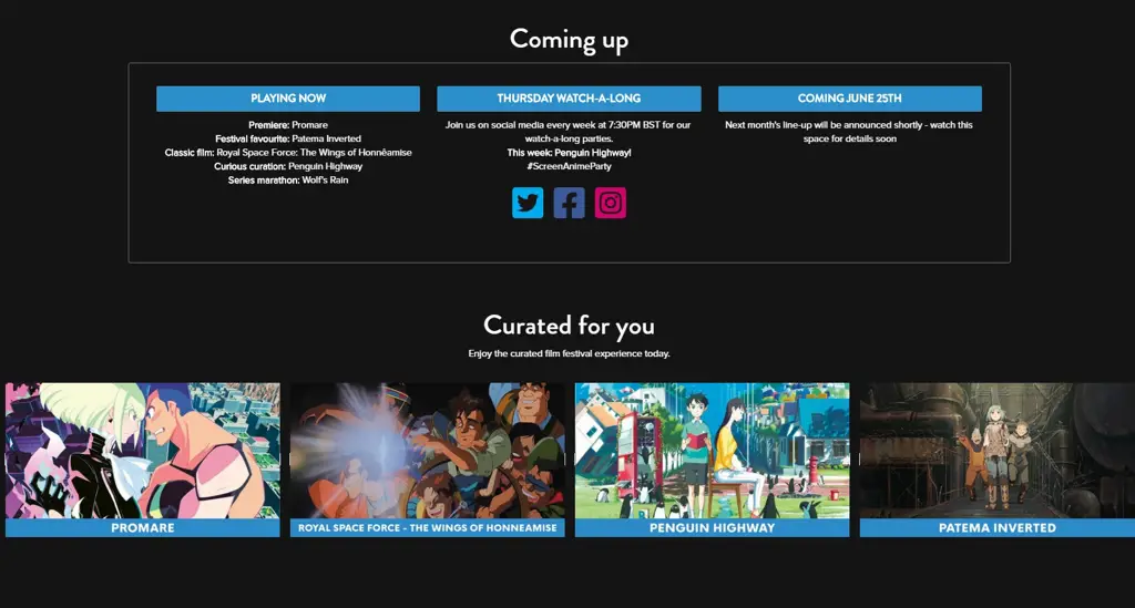 Contoh tampilan website streaming anime Gambar Screenshot Website Streaming Anime