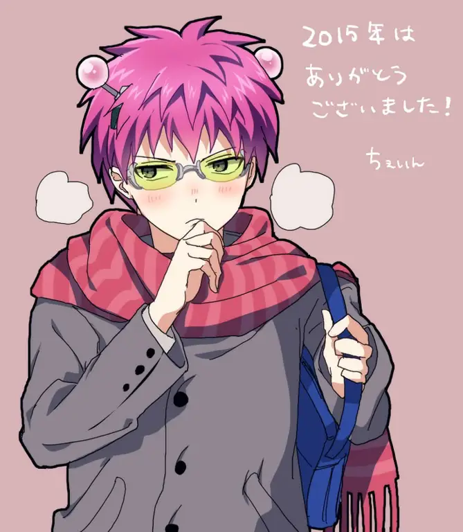 Poster Anime Saiki Kusuo no Psi Nan Poster anime Saiki Kusuo no Psi Nan