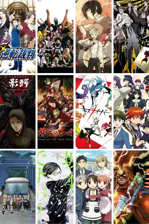 Karakter Anime Favorit Spring 2016 Gambar karakter-karakter anime populer yang rilis pada Spring 2016