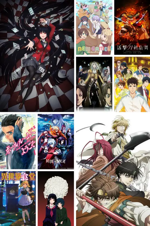 Rekomendasi Anime Spring 2017 Gambar anime terbaik Spring 2017