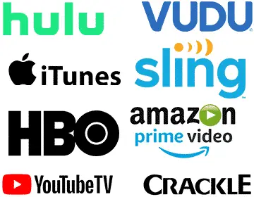 Platform Streaming Anime Logo berbagai layanan streaming anime