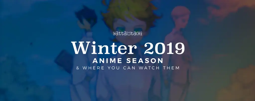 Menikmati Anime Spring 2019 Gambar seseorang menonton anime Spring 2019