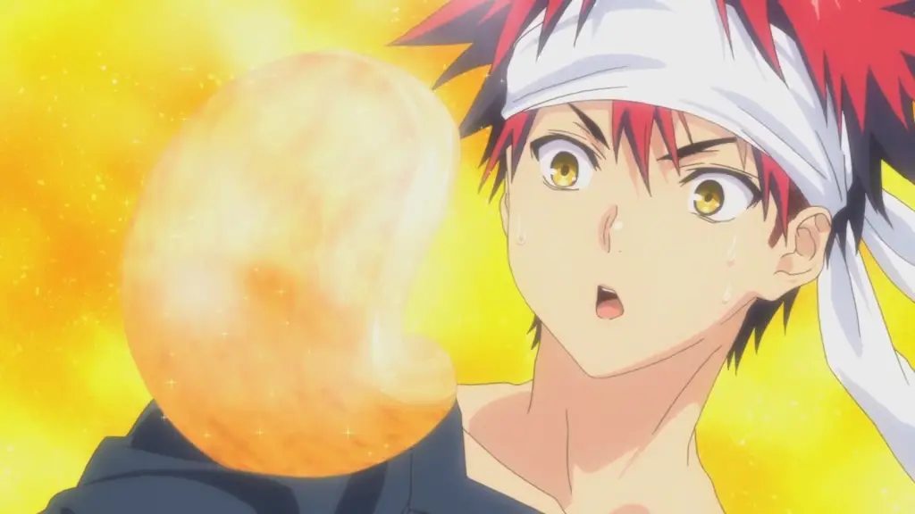 Kehebatan Soma Yukihira di Dapur Gambar Soma Yukihira sedang memasak