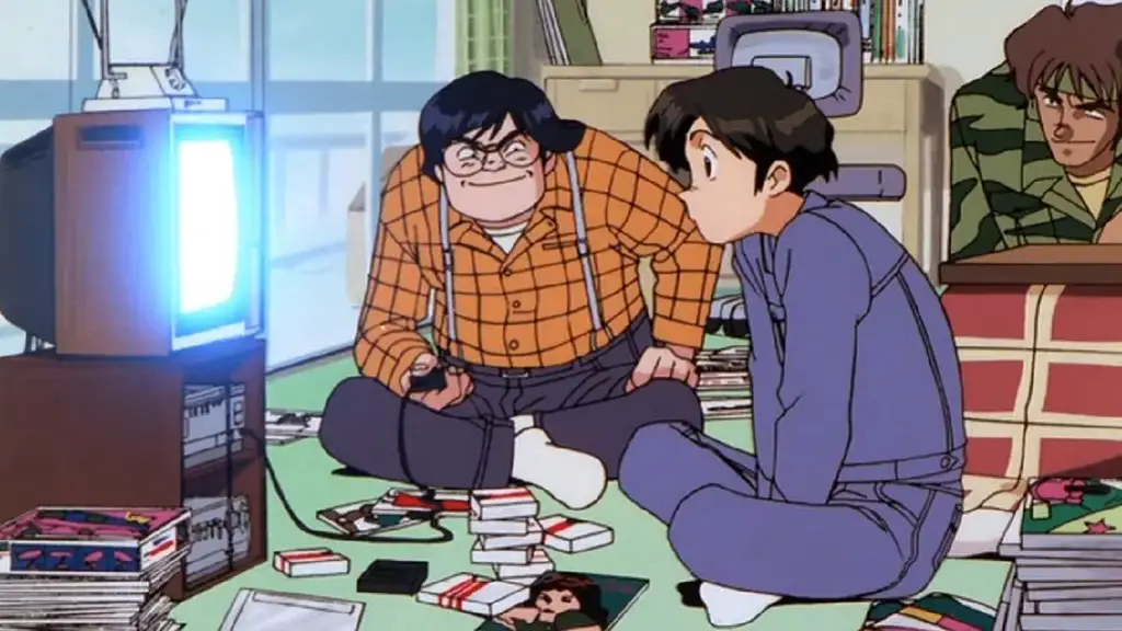 Menikmati Anime Orang menonton anime