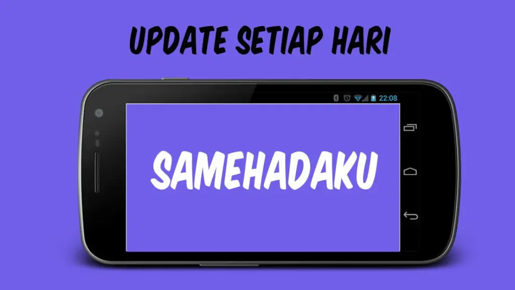 Antarmuka Situs Samehadaku Screenshot situs web Samehadaku