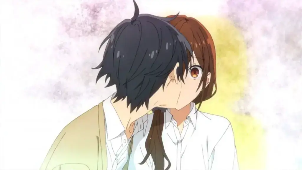 Contoh adegan romantis dari anime yang serupa Adegan romantis dari anime