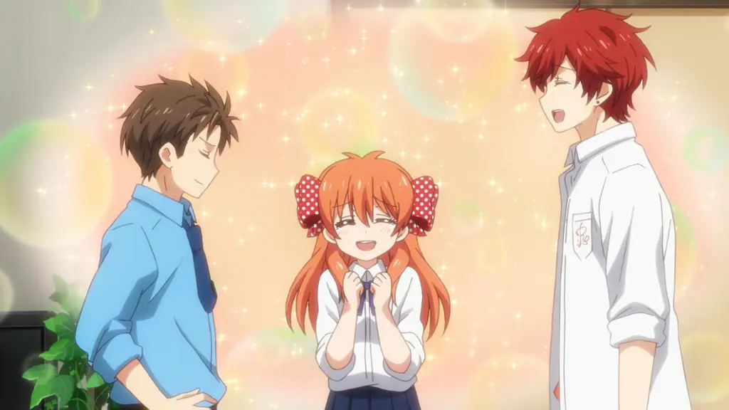 Adegan Romantis dan Komedi dalam Anime Gambar adegan-adegan romantis dan komedi dalam anime