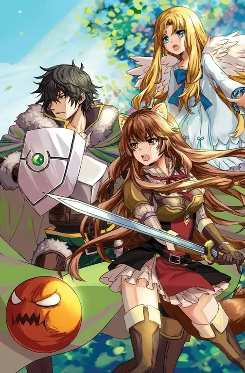 Naofumi dan Raphtalia Naofumi dan Raphtalia dalam anime Tate no Yuusha no Nariagari