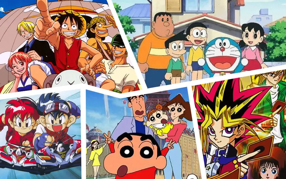Jadwal Tayang Anime di Indonesia Gambar kalender yang menampilkan jadwal tayang anime di Indonesia
