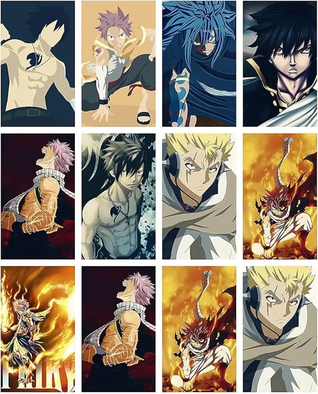 Aneka Anime Populer Gambar berbagai poster anime
