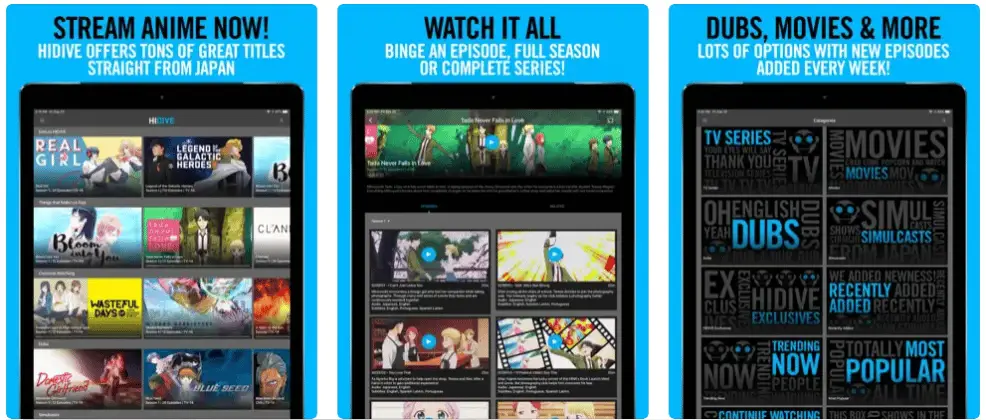 Aplikasi Streaming Anime Terbaik Perbandingan aplikasi streaming anime