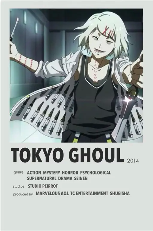Poster anime Tokyo Ghoul:re Poster anime Tokyo Ghoul:re