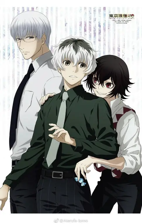 Poster Anime Tokyo Ghoul:re Poster resmi anime Tokyo Ghoul:re