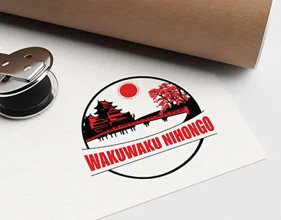Logo Platform Streaming Anime Logo WakuWaku Japan
