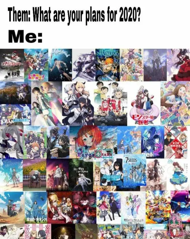Jadwal Rilis Anime 2020 Kalender anime tahun 2020