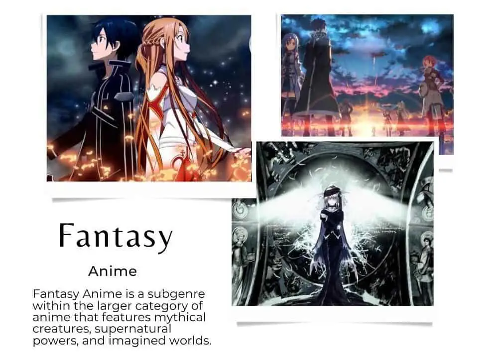 Berbagai Genre Anime Gambar berbagai genre anime